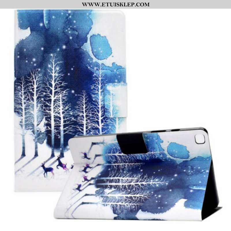 Etui Folio do Samsung Galaxy Tab A7 Lite Zima
